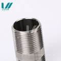 Machine tool processing seamless nipple pipe fitting